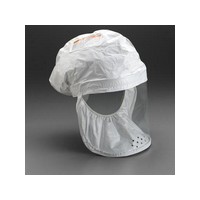 3M BE-12L-3 Replacement White Tyvek QC Large Head Cover